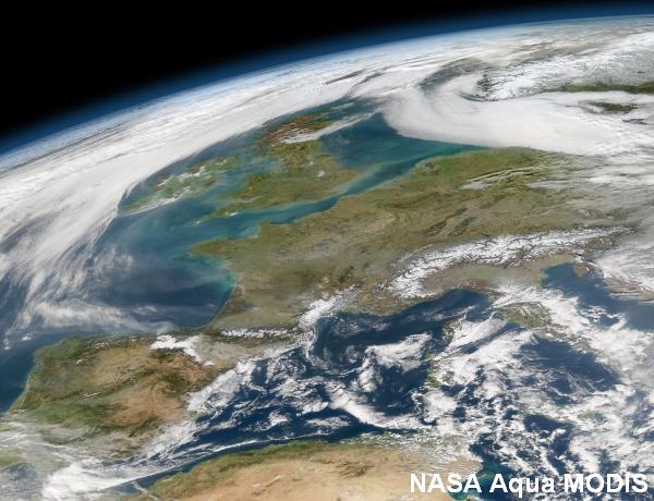 Europe seen from Space